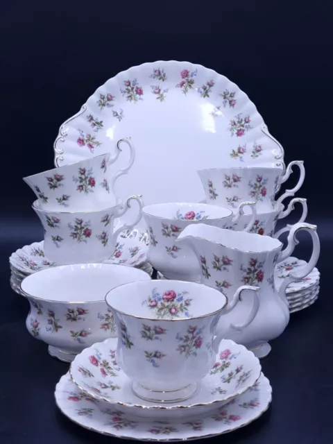 Royal Albert Winsome Tee-Set für 6 Personen - 1. Qualität