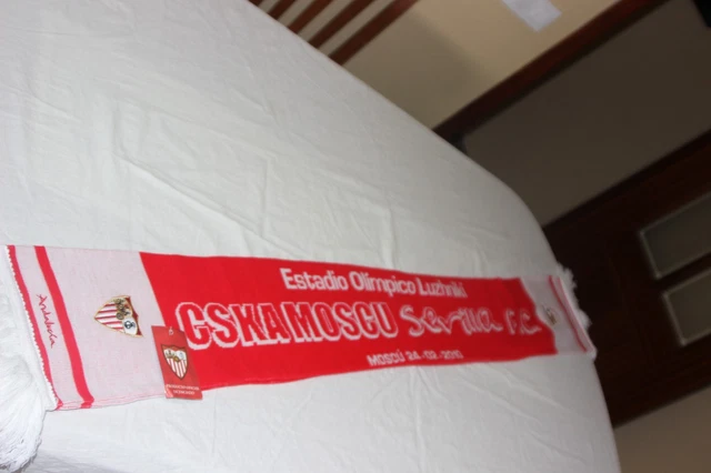 BUFANDA VINTAGE DE ULTRAS DEL SEVILLA FC BIRIS NORTE ES DE
