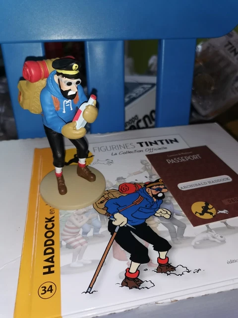 TINTIN FIGURINE, HADDOCK en Hadoque, numéro 24, collection officielle