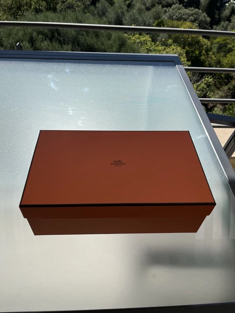 BOITE VIDE CARREE Hermes 19 X 19Cm Epaisseur 4Cm EUR 15,00 - FR