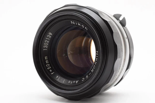 #366■動作品■ NIKKOR-S.C AUTO 1:1.4 50mm Review of Nikon Nikkor-SC Auto 1: 1.4 f = 50mm | Happy