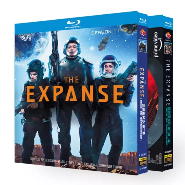 The Expanse Season 1-6：The Complete TV Series 8 Disc All Region Blu-ray BD