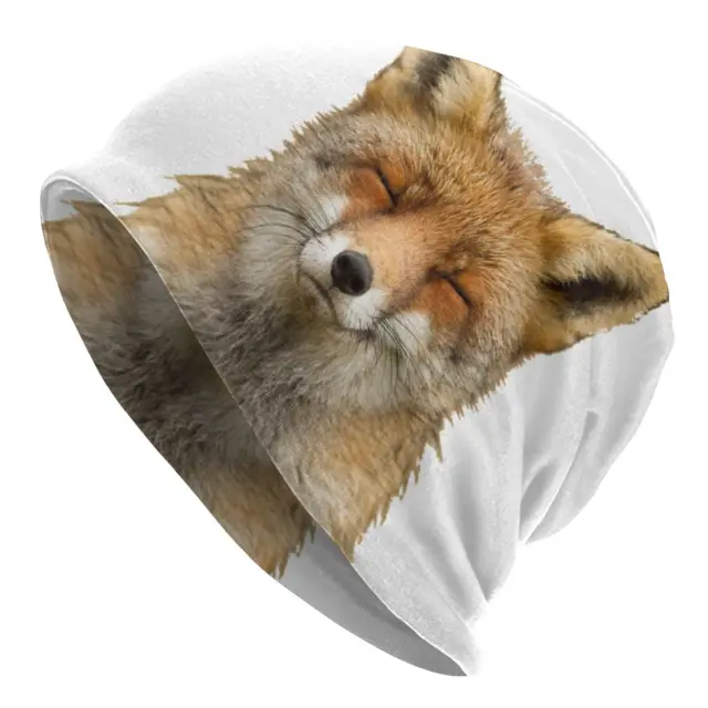 Cute Fox Lover Animal Bonnet Hat Skullies Beanies Men Women Hat Unisex Adult Cap