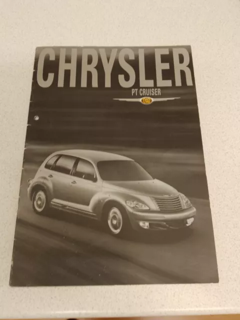 2000 CHRYSLER PT CRUISER Sales Brochure UK Market - Classic Touring Limited