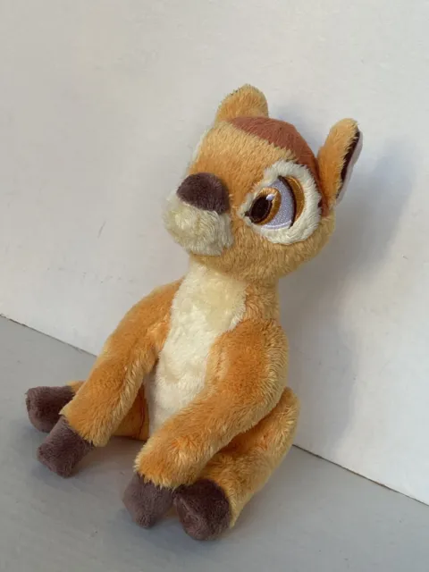 Bambi Soft Toy Small Disney Plush Thumper Flower World Store 7” Beanie