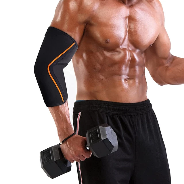 ELBOW SLEEVE FOR Tendinitis, Tennis Elbow Brace and Golfer Elbow (Size