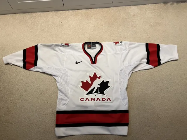 Team Canada 2002 Olympic Ice Hockey Jersey Official And Game Standard
