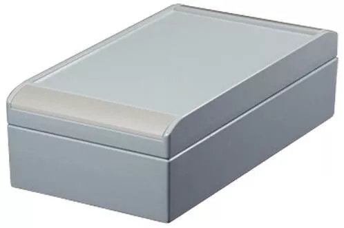 1 pcs - ROLEC aluCASE Grey Die Cast Aluminium Enclosure, 160 x 90 x 60mm