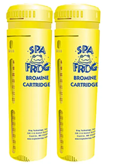 Spa Frog Bromine Cartridge for Dispenser System Hot Tub Pool - Pack of 2