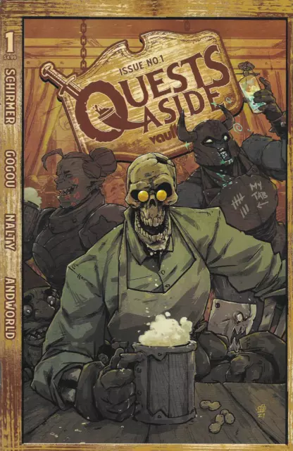 Quests Aside No.1 / 2022 Brian Schirmer & Elena Gogou