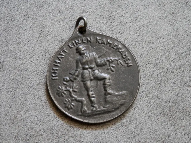 WW1 Germany, Original 1919 Donation Medal "Once I Had a Comrade"