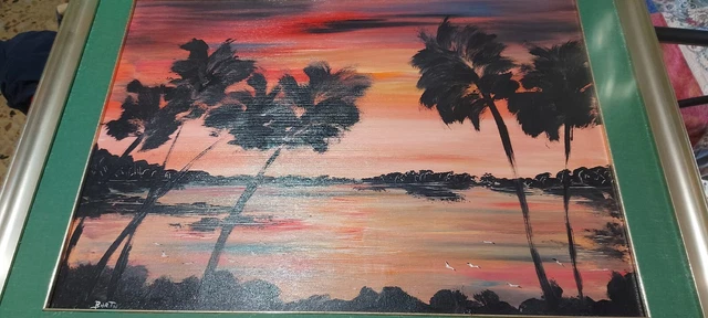 Quadro di Barth 60x70 cm, olio su tela, anni 70, con certificato