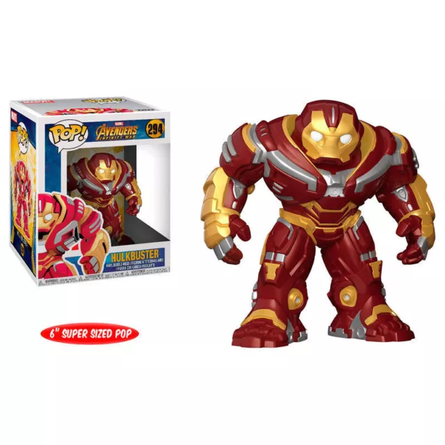 Avengers Infinity War Hulkbuster Super Sized 6" Pop Vinyl Figure Funko 294 2