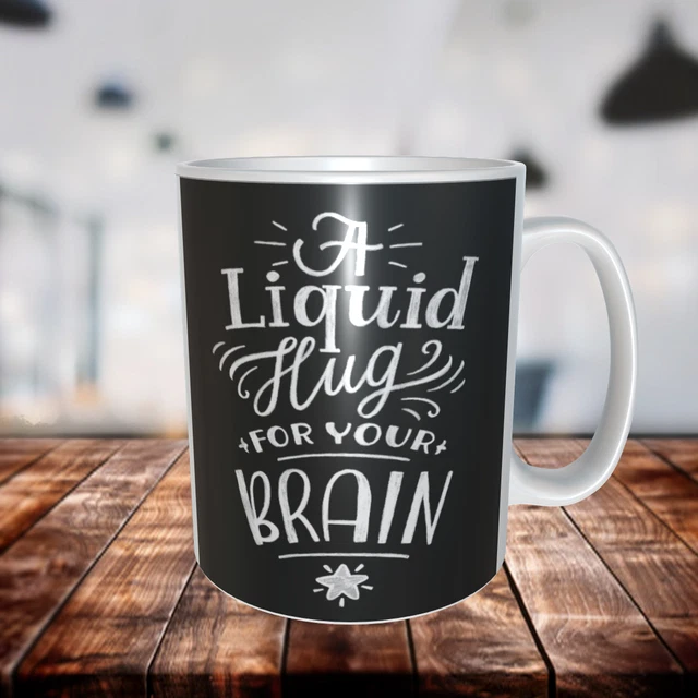 Coffee Themed Ceramic Mugs:  12 Designs