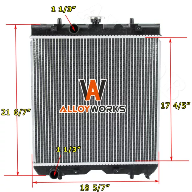 Radiator For Kubota Tractor L3240(DT), L3240(F),L3240(GST),L3240(HST),L3240 HSTC