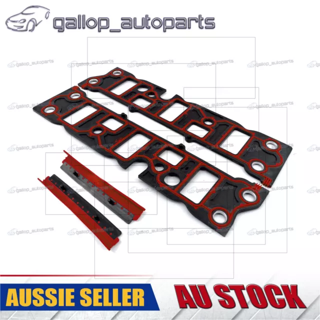 Inlet/Intake Manifold Gasket For Holden Commodore V6 3.8L VT VU VX VY1998-2004