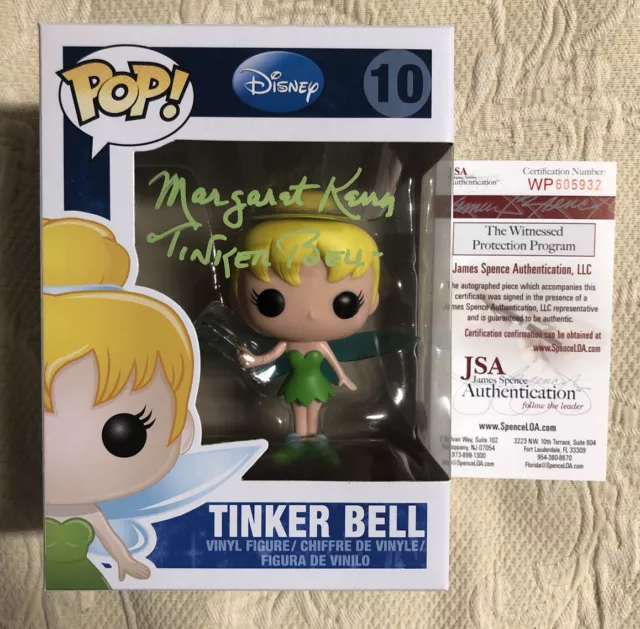 Margaret Kerry Signed Autographed Tinker Bell Disney Funko Pop JSA COA 2