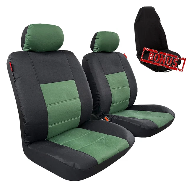 CAR SEAT COVERS for Toyota Prado 150 SERIES GXL GX 10/20095/2021 Green
