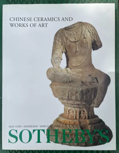 Sotheby's Auction Catalog Chinese Ceramics & Art 22 March 2000 Snuff Bottles VG!