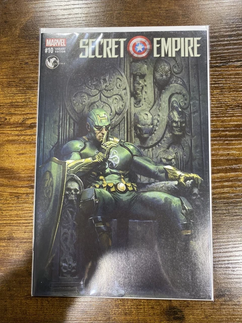 Secret Empire #10 * Nm+ * Gabriele Dell Otto Trade Dress Variant Rare Low Print