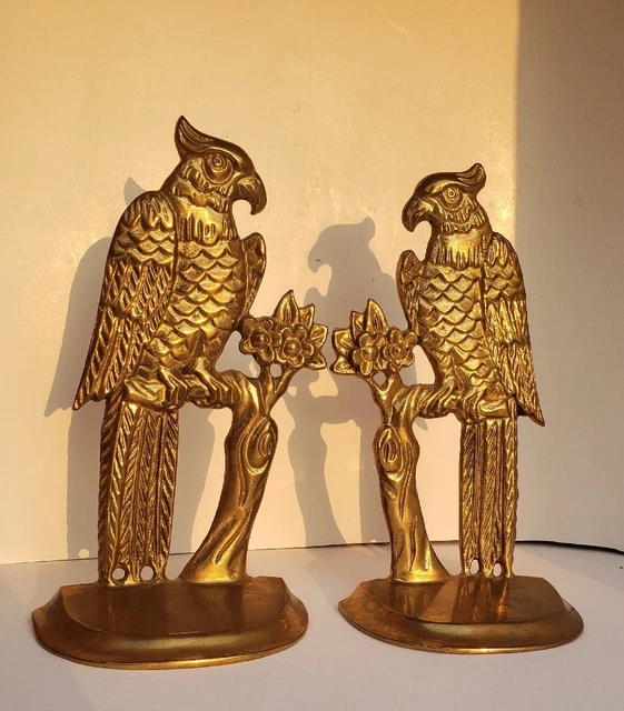 Andrea by Sadek Bird Bronze Bookends
