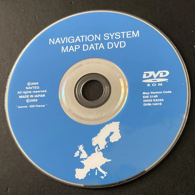 Nissan Navigation System Map Data Dvd ZU VERKAUFEN! PicClick DE