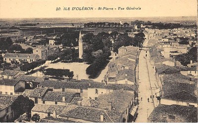 DÉP17/ÎLE  D'OLERON VUE GÉNÉRALE CPA 