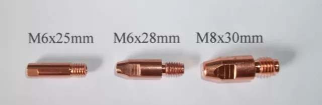 MIG/MAG Stromdüsen/Schweißdüsen Kontaktrohr Stromdüse/Schweißdüse Kotaktrohre