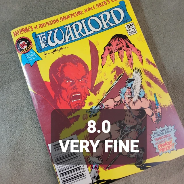 #10 DC Special Blue Ribbon Digest  THE WARLORD by Mike Grell 100 Pg 1981