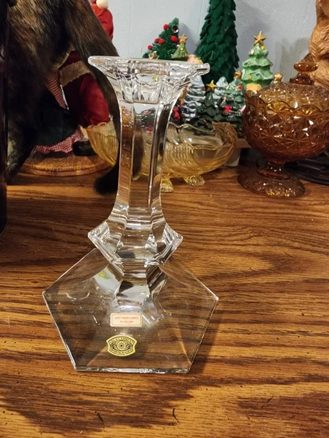 豪華で美しい厚み1cmの鳥さん柄切りこクリスタルの器