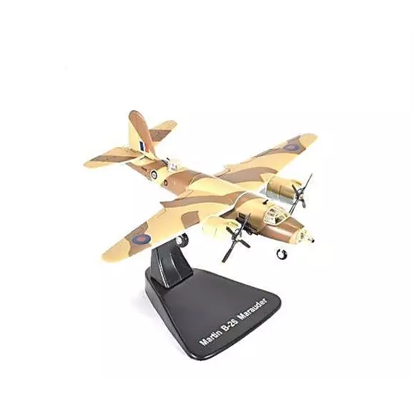 WW II Bomber B26 Martin Marauder die-cast model plane 1:144 scale 