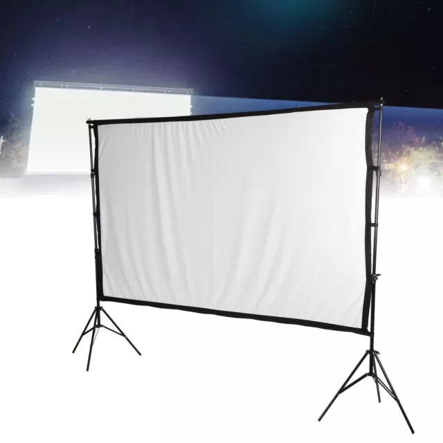 Projector Screen 120 Inch 16:9 Projector Screen With Double Tripod For Home GD2