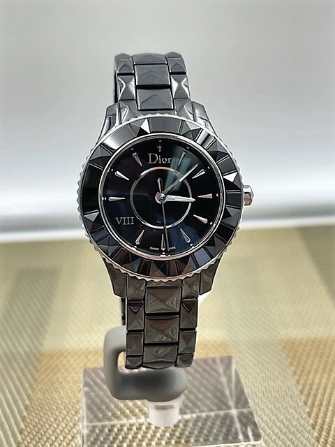 Dior VIII Quartz, Black Dial, High Tech Black Ceramic