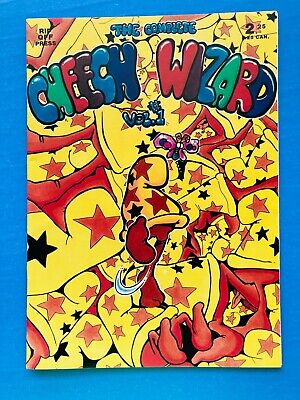 The Complete Cheech Wizard #1 - Rip Off Press - Vaughn Bode 1986  VF