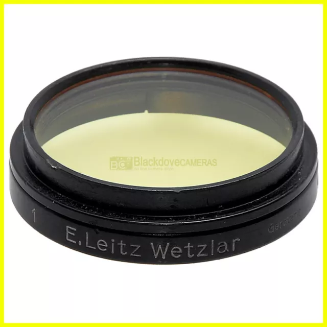 Leica Ernst Leitz Wetzlar Gmbh Filtro Amarillo 1 Para Hektor 13,5 Cm. Filter