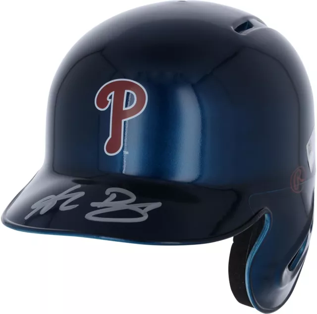 Autographed Alec Bohm Phillies Helmet Fanatics Authentic COA Item#13339505