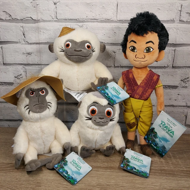 RAYA AND THE Last Dragon Disney Store Soft Toy Plush Bundle New Tagged ...