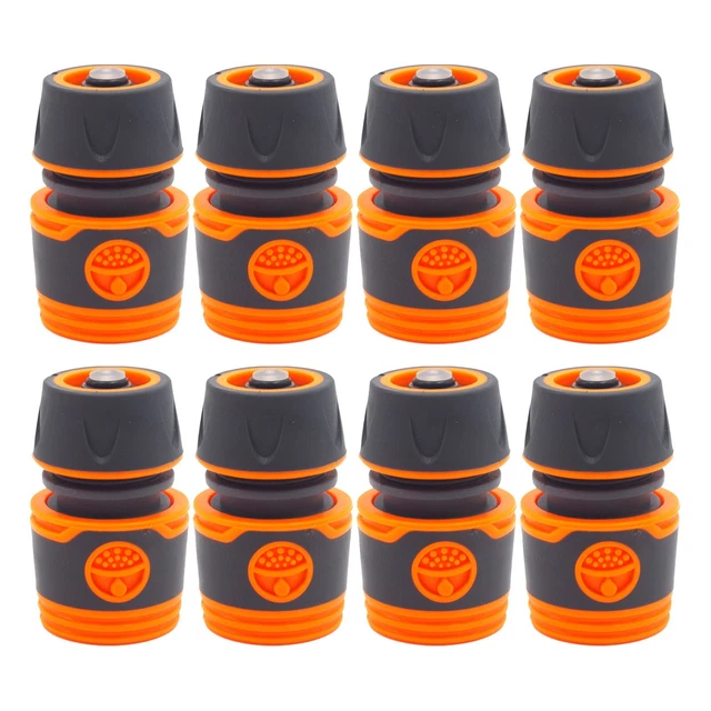 1/2inch Hose Adapter Hose Connector ABS Orange Versatile Wide Application