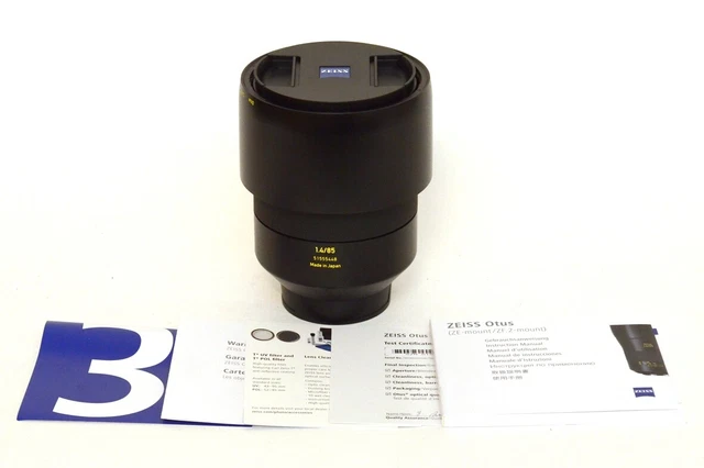 Carl Zeiss Otus 85mm f1.4 Apo Planar T Ze Ziel für Canon Ef Mount