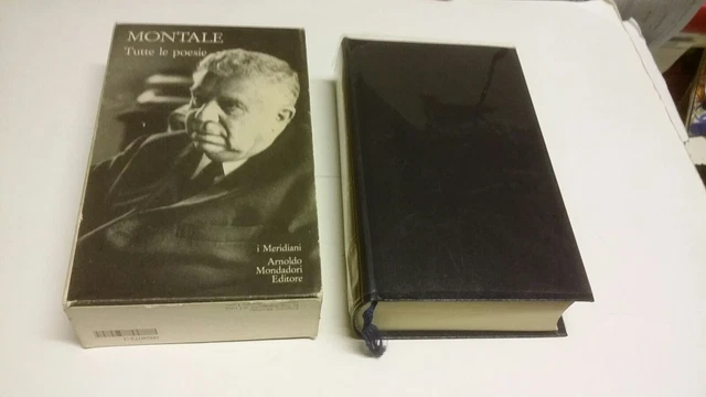 Montale Tutte le Poesie i Meridiani Mondadori 1985, 2a ed, 19g23
