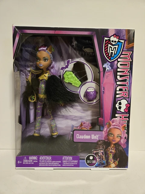 Poupée Clawdeen Wolf Monster High - Basic 2012, Mattel, Neuve