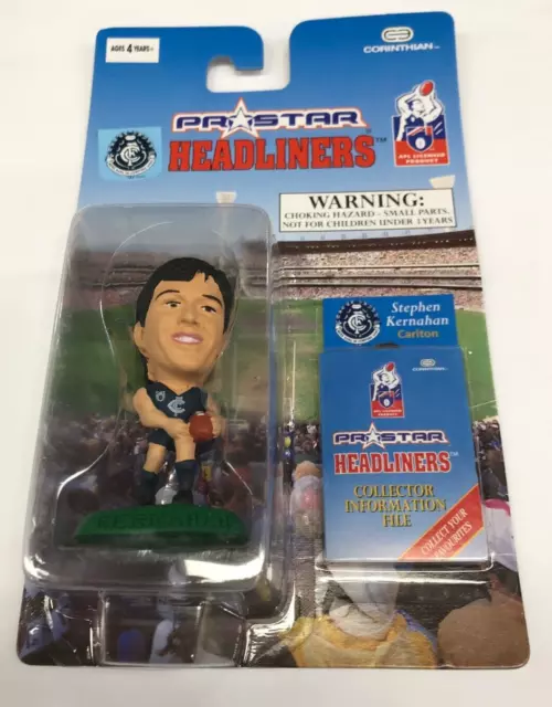 1997 Prostar AFL Headliner Figurine Stephen Kernahan (Carlton)