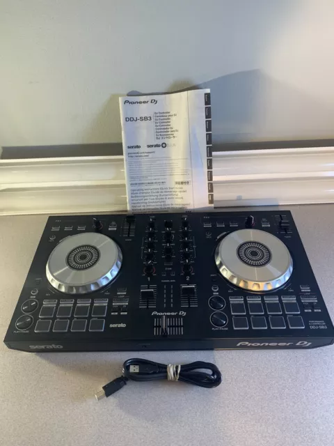 Pioneer DJ DDJ-SB3 DJ Controller SERATO DJ LITE with USB Cable
