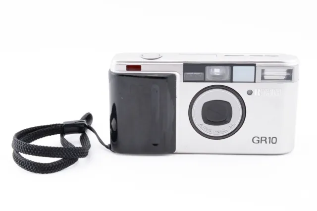 Ricoh GR10 Silver Point & Shoot 35mm Compact Film Camera From Japan [Excellent]