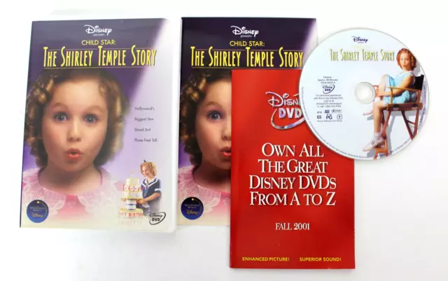 Walt Disney Presents Child Star : The Shirley Temple Story Dvd 2001