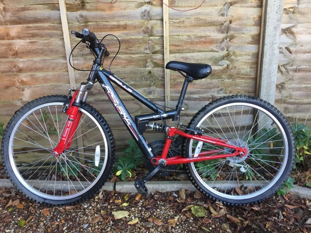 APOLLO FS-24 MOUNTAIN full suspension bike 18 gears grip shift 24