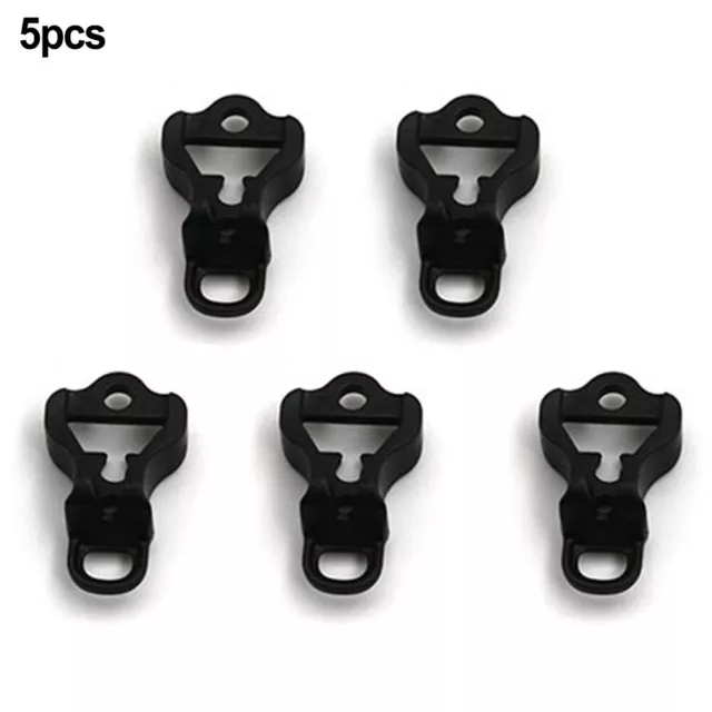 Durable Wind Rope Buckle Clips Set Plastic 5 Pcs Approx. 3*2cm Guy Line