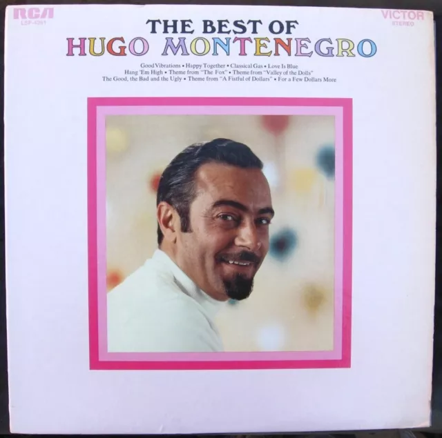 Hugo Montenegro "The Best Of" 1970 ♫ Vinyl LP Record Album (NM/NM-)