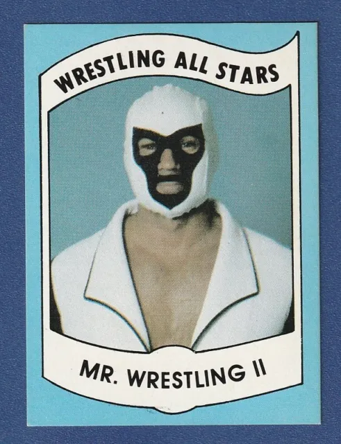 MR WRESTLING II 1982 PWE Wrestling All Stars Series B #26 EX-NM JOHNNY WALKER*