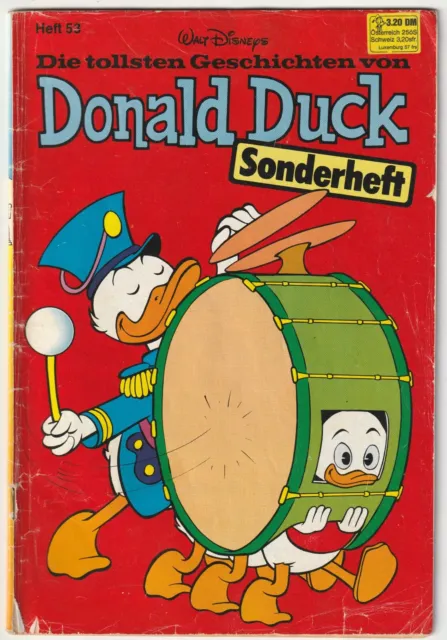 ✪ DONALD DUCK SONDERHEFT #53, Ehapa/Disney 1978 COMICHEFT Z2/2-